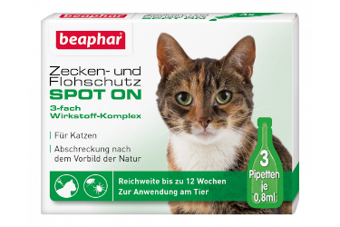 ZOO & Co. | beaphar Katze Zecken- und Flohschutz