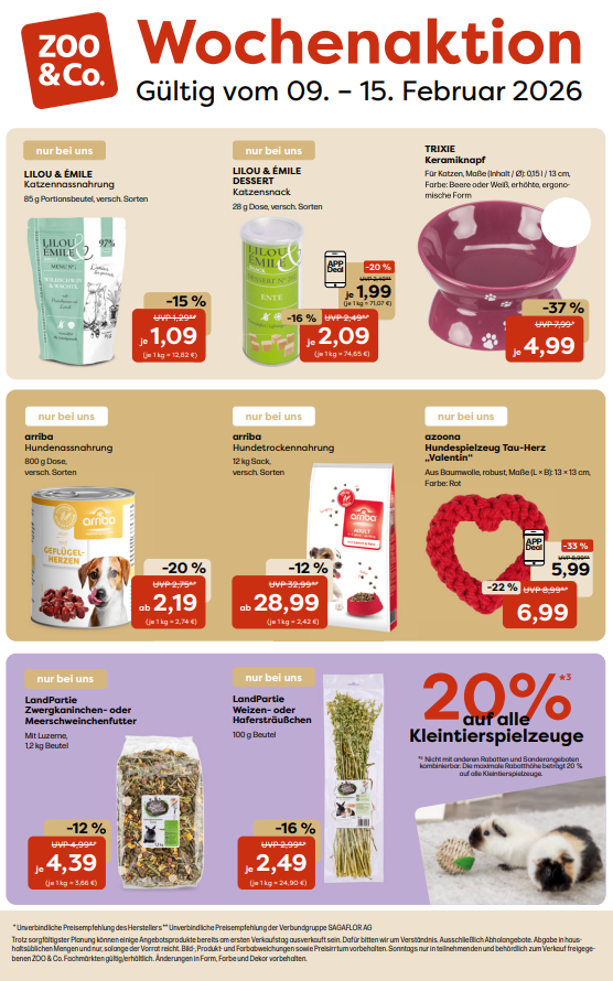 Entdecke unsere aktuelle Wochenaktion vom 09. - 15.02.2026!